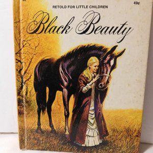 Vintage Black Beauty Book by Anna Sewell 1974